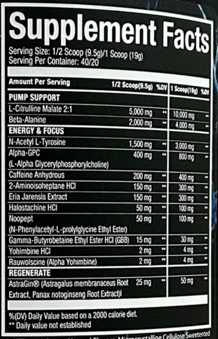 PRÉ TREINO HIGH STIM HITTER - 378G