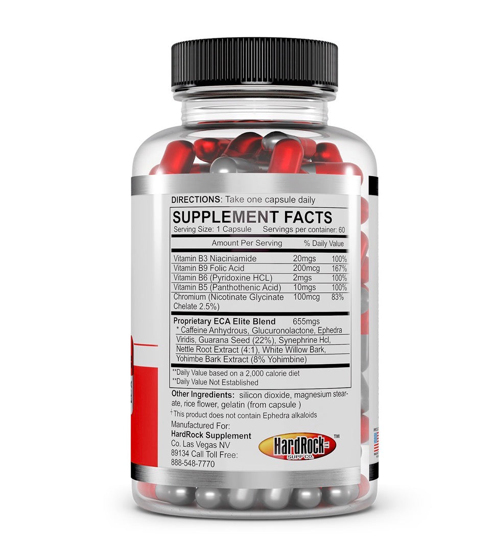 TERMOGÊNICO ECA ELITE - 60 CAPSULES