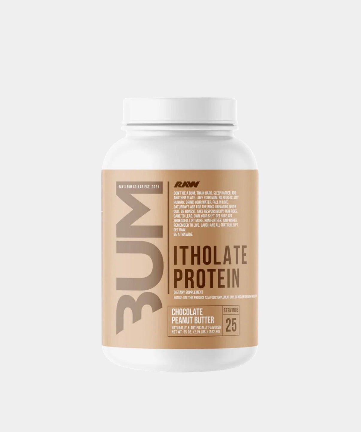 PROTEINA ISOLADA RAW CHOCOLATE COM AMENDOIM - 992G