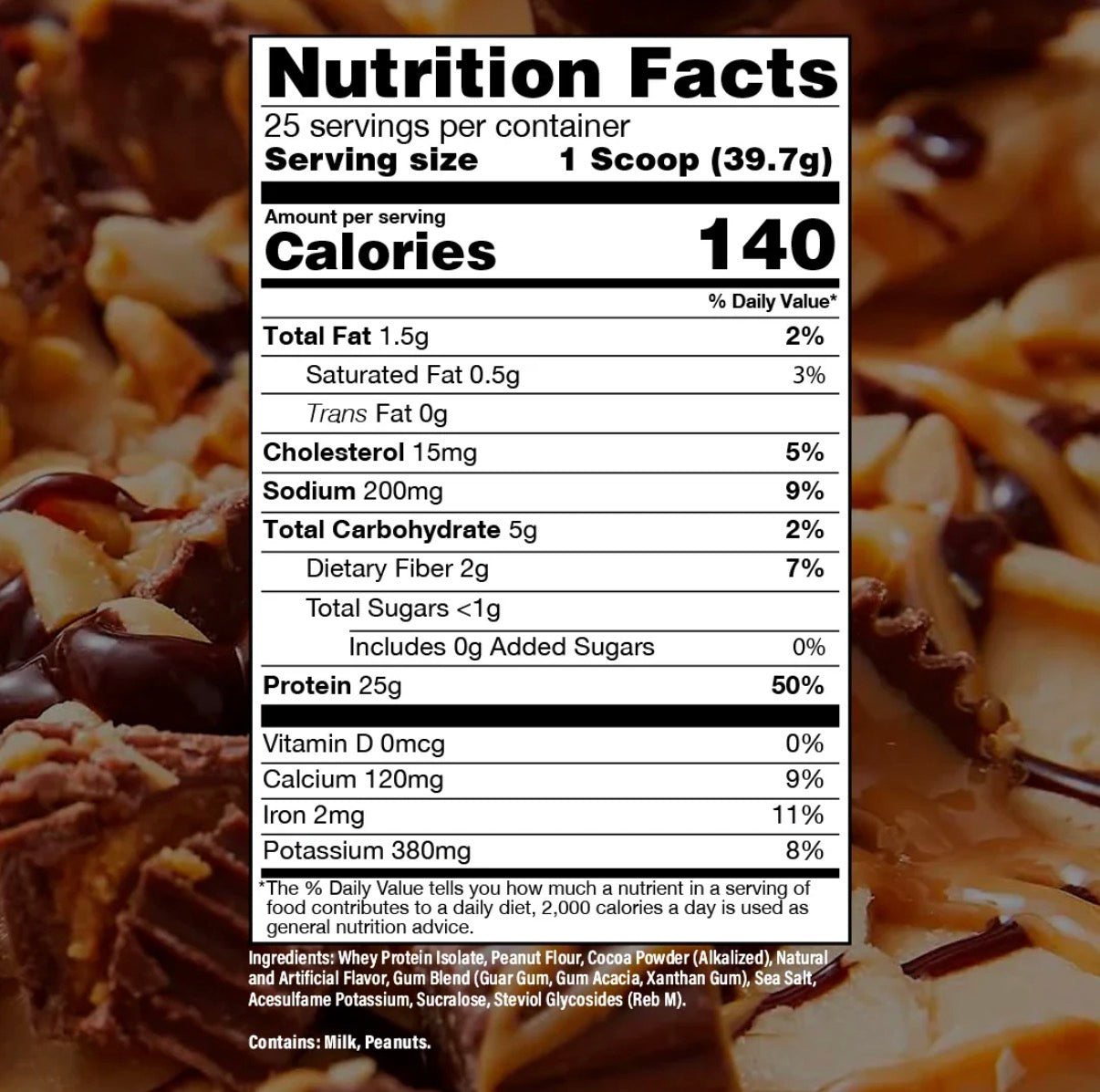 PROTEINA ISOLADA RAW CHOCOLATE COM AMENDOIM - 992G