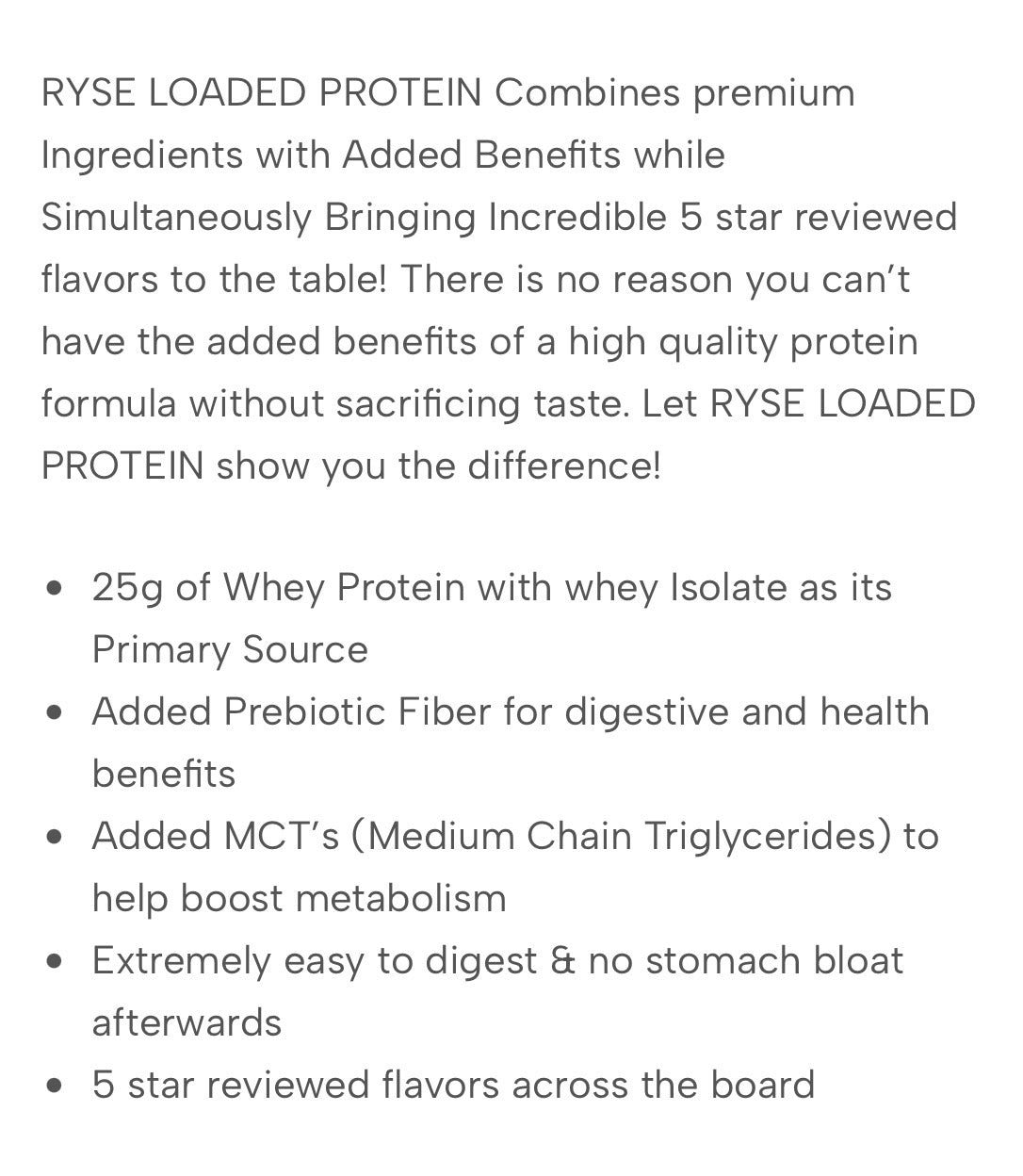 PROTEINA RYSE CHOCOLATE BROWNIE - 1KG