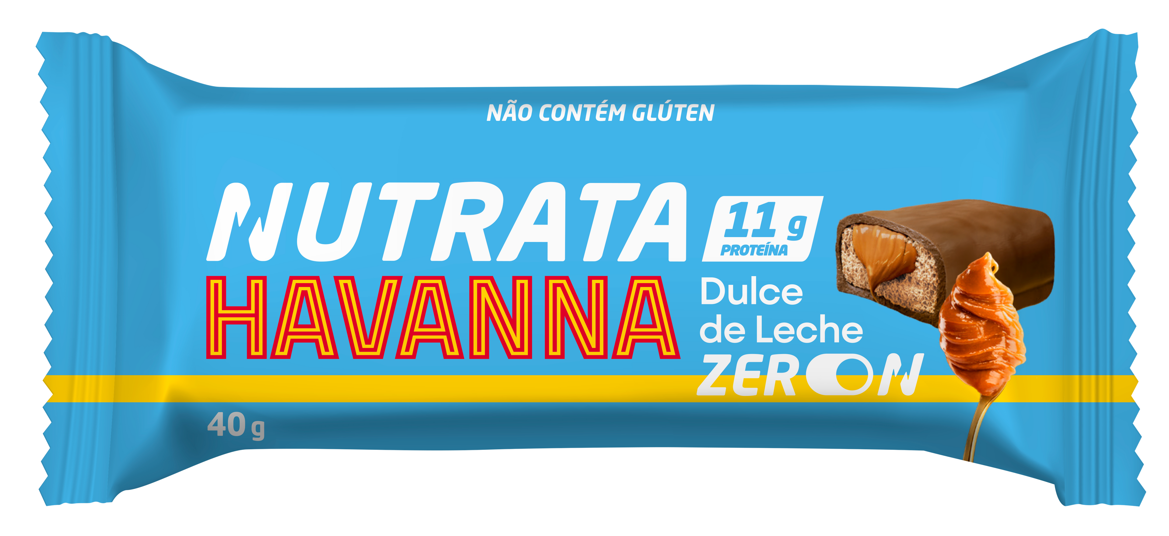 BARRA DE PROTEINA HAVANNA ZERO AÇÚCAR - 40G