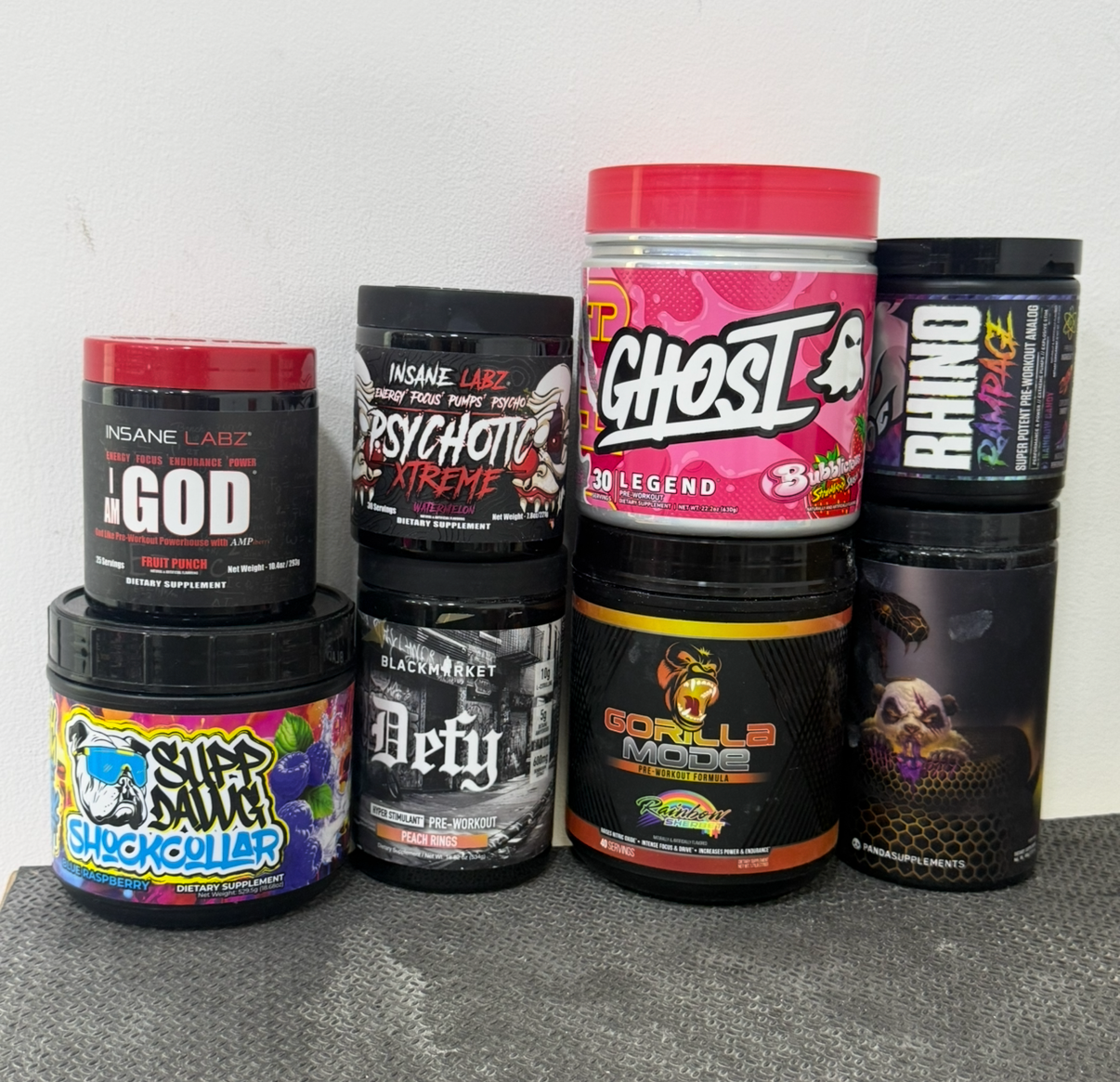 DOSE DE PRÉ TREINO AVULSA - 5 OU 7 DOSES