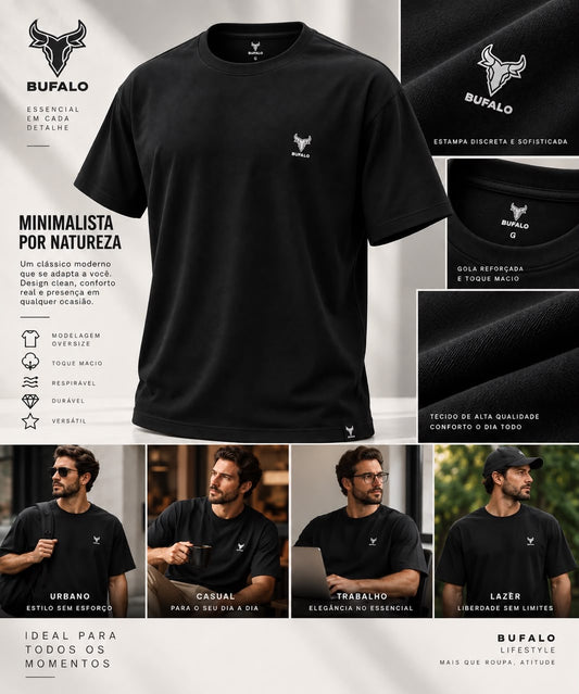 CAMISA BUFALO PRIME PRETA