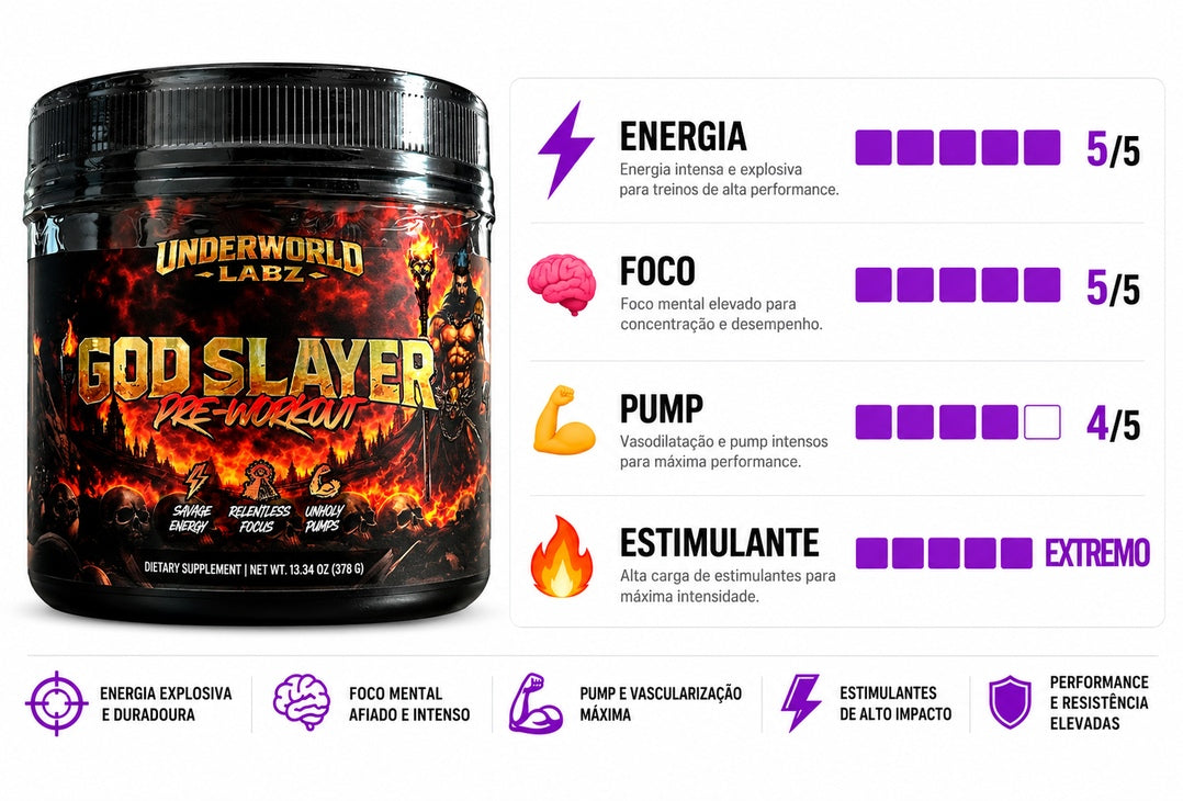PRÉ TREINO GOD SLAYER - 378G